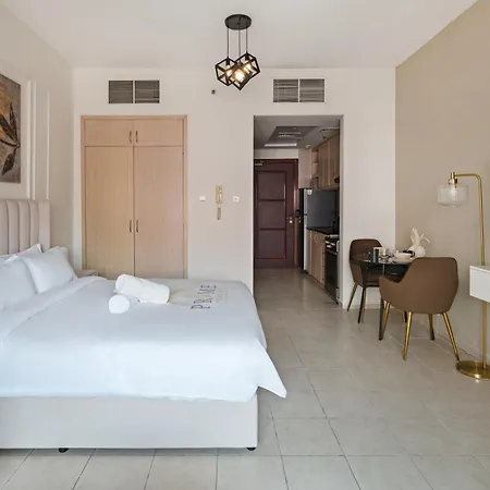 Ferienwohnung Charming Urban Flat - Dg Dubai Exterior foto
